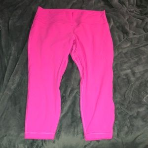 Hot Pink Lululemon Align Leggings